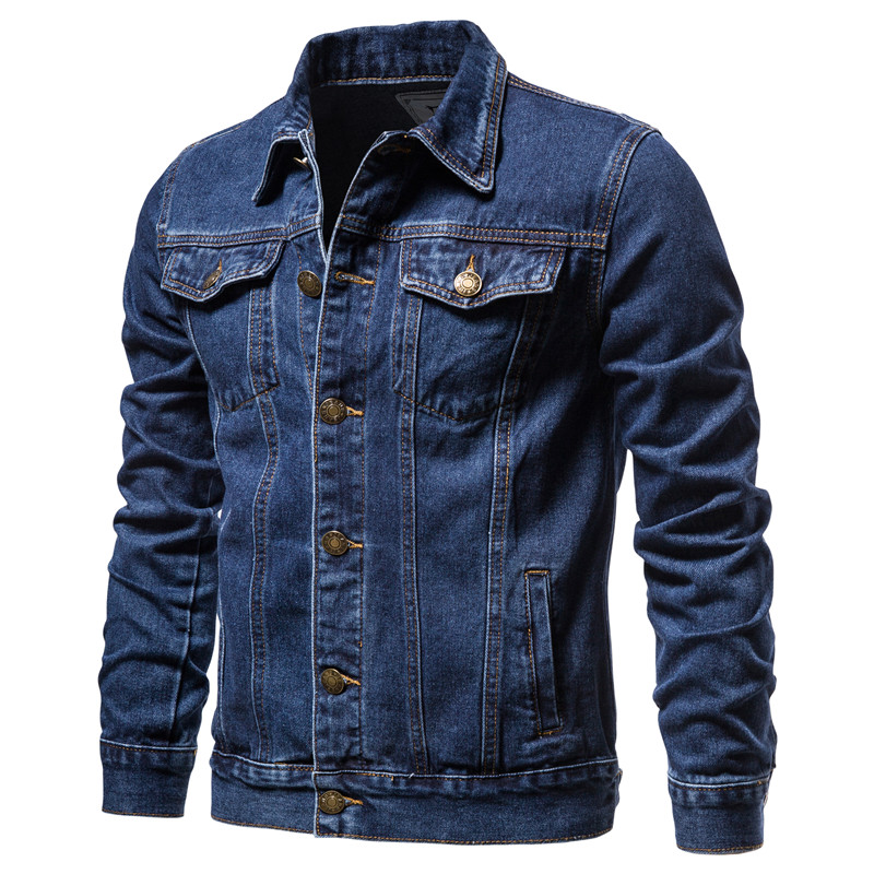 Jaket Denim Pria Musim Gugur 2 - Men'S Fashion Jeans 2025 ulasan dan harga