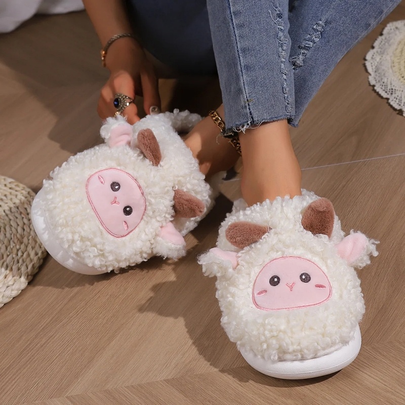 Sandal Rumah Bulu Domba Lucu M - Mens Fashion Sandals ulasan dan harga