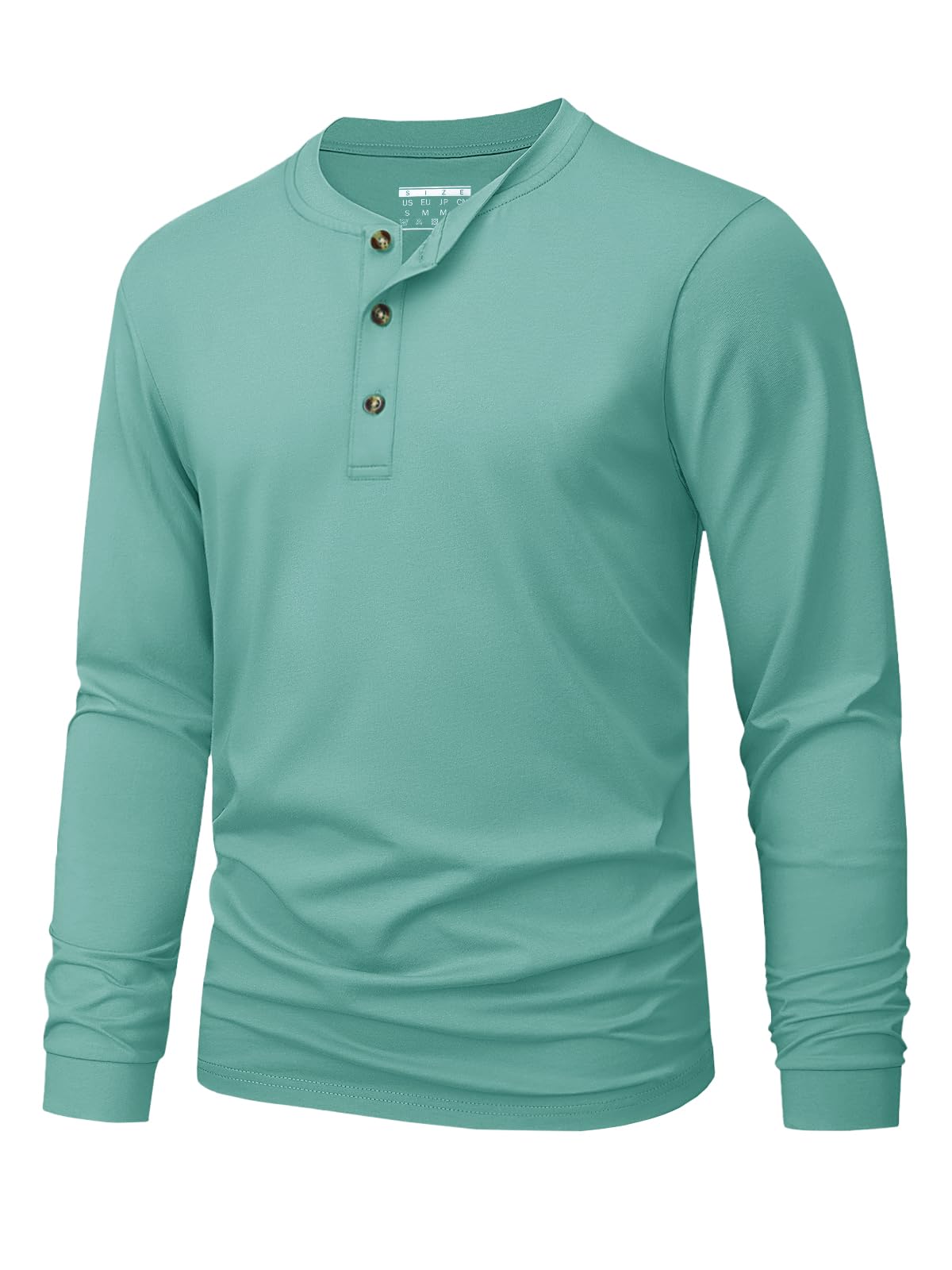 Kaos Henley Pria Polos Warna S - Men'S Fashion T Shirts ulasan dan harga