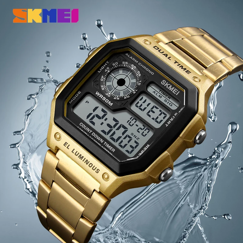 SKMEI 1335 Jam Tangan Digital  - Men'S Fashion Zone ulasan dan harga