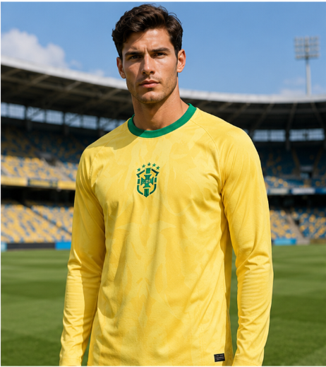 Kaos Sepak Bola Lengan Panjang - Men'S Fashion For 2026 ulasan dan harga