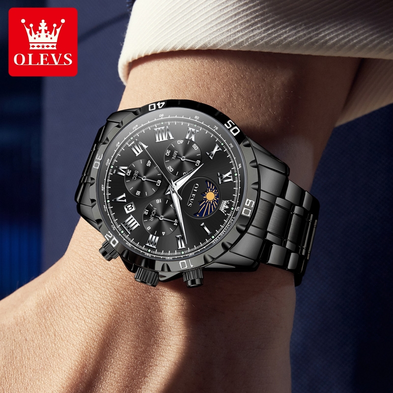 OLEVS jam tangan kuarsa untuk  - Men'S Fashion Zone ulasan dan harga