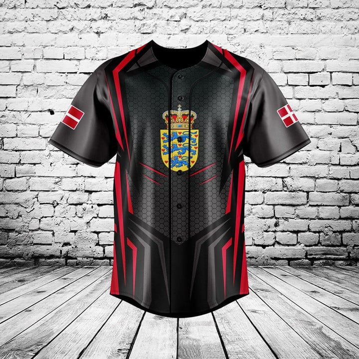 Kemeja Kancing Grafis Bendera  - Mens Fashion Baseball Jersey ulasan dan harga