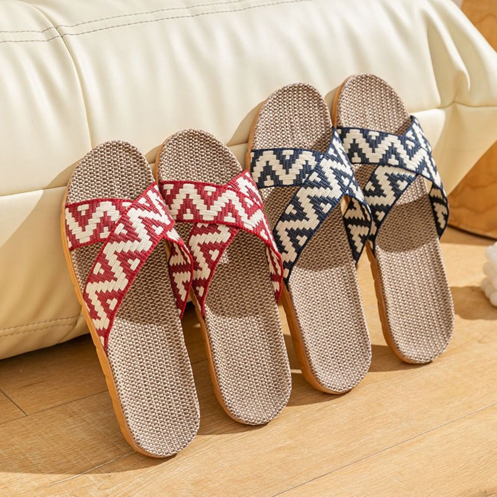 Sendal Linen Gaya Etnis, Sanda - Mens Fashion Sandals ulasan dan harga